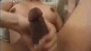 Mexican American TS STrokes and Cums.flv v6sex porn video porn video